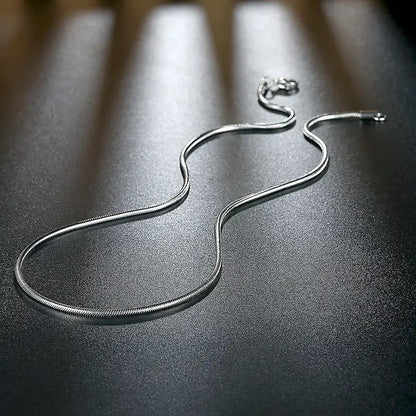 Thin snake chain set for boys and girls